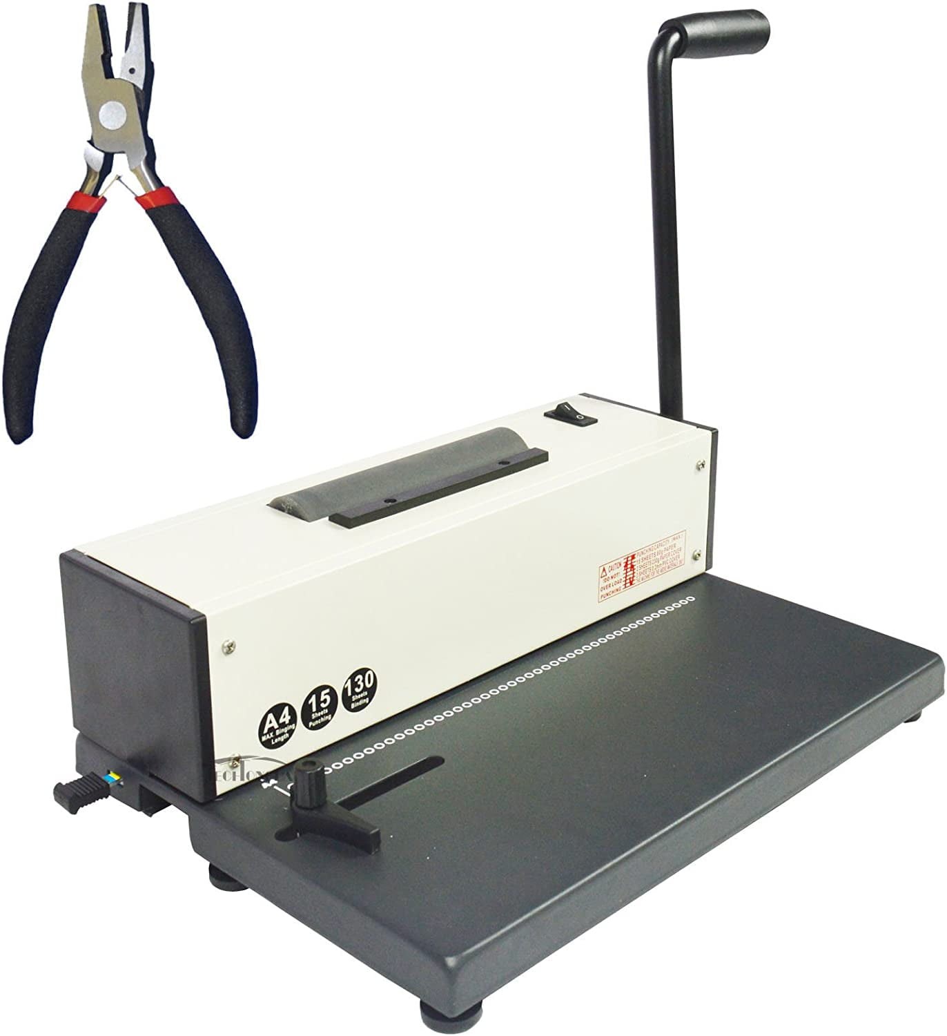 INTSUPERMAI Electric Binding Machine Spiral Coil Binder