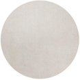 thumbnail image 1 of HomeRoots 352628 6 ft. Round Polyester Ivory Area Rug, 1 of 1