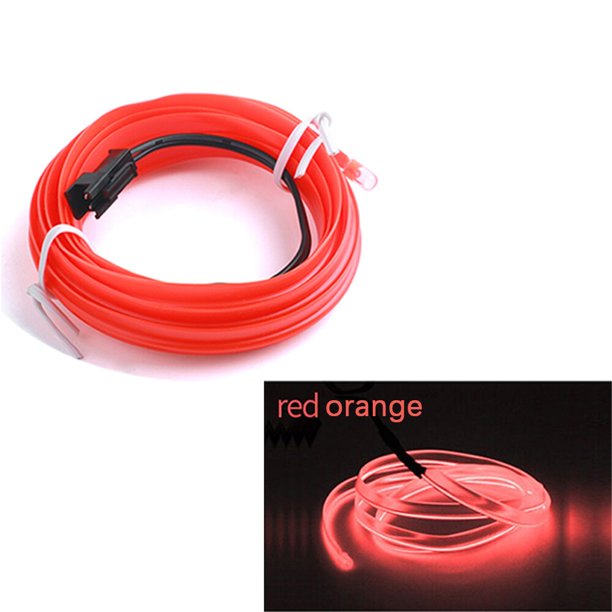 1M/2M/3M/5M, lámpara decorativa Led para Interior de coche, tira de neón con cableado EL para Auto, luz ambiental Flexible DIY, diodo de ambiente de fiesta USB Tan Jianjun unisex