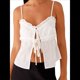 thumbnail image 1 of Camiseta Sin Mangas Estilo Bohemio con Bordado de Ojales para Mujer, Estilo , Estilo Veraniego, Estilo Y2K, Estilo Y2K L, 1 of 10