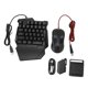 thumbnail image 5 of Conjunto convertidor de teclado y ratón con cable RGB inalámbrico para una mano Adaptador combinado de teclado y ratón para Android para Harmony para IOS, 5 of 10
