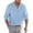 Sky Blue, variant on DGMIOCS Mens Collared Shirt Golf Polo Minimalist Beach Yellow S