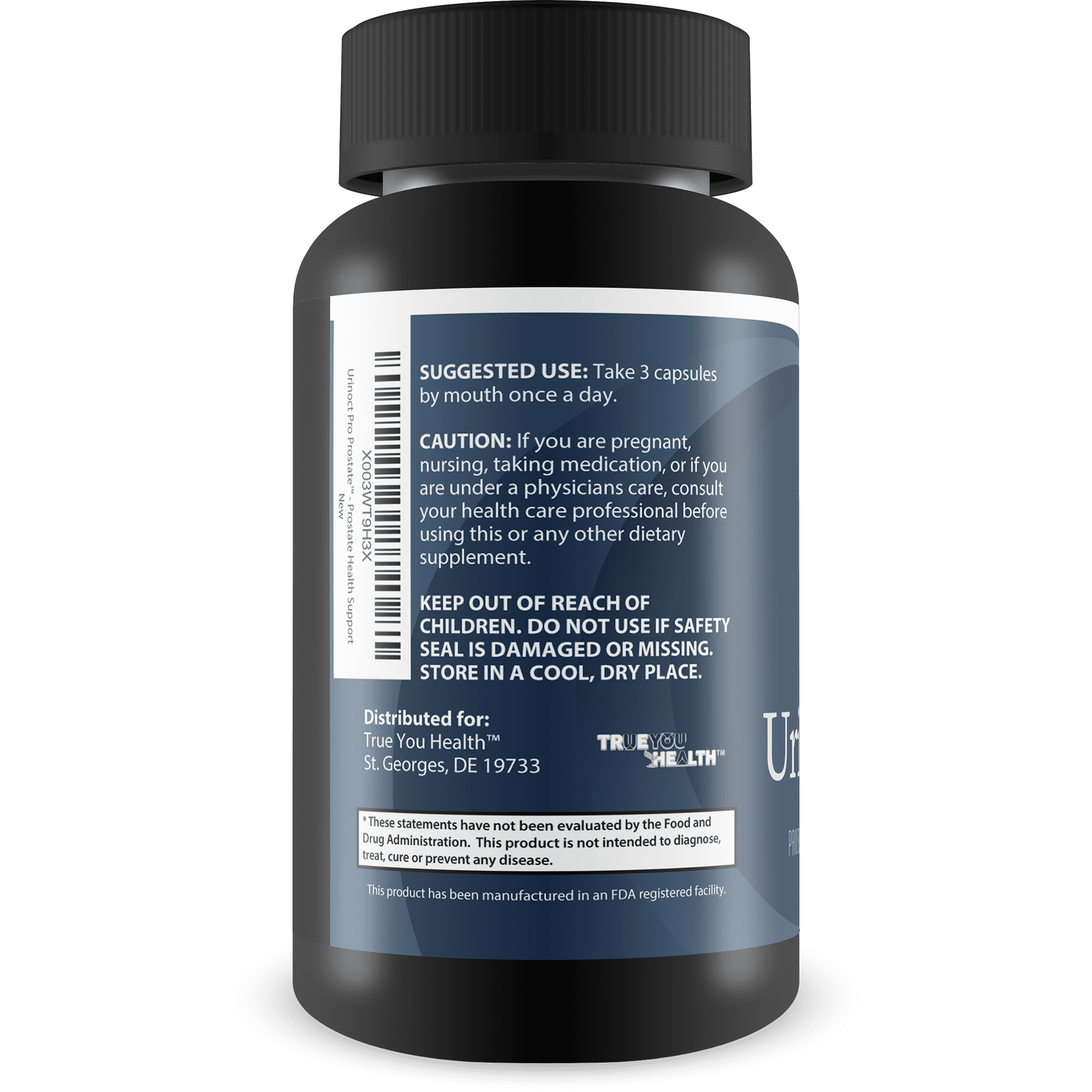 Urinoct Pro Prostate - Prostate Supplements for Men - Support Bladder Emptying - Help Reduce Urinary Urges Day & Night - Promote Healthy Prostate Size and Function - Prostate Health Support