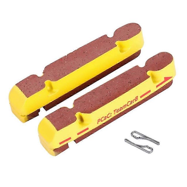 1 Pair Bicycle Brake Pads for Carbon Rims Wheel Bike Brake Shoes Rubber Bike Disc Brake Pads Brake Replacement Pads Sets