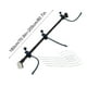 thumbnail image 2 of Herunwer Heavy Duty Christmas Decoration Stand For Hanging Garlands, 2 of 2
