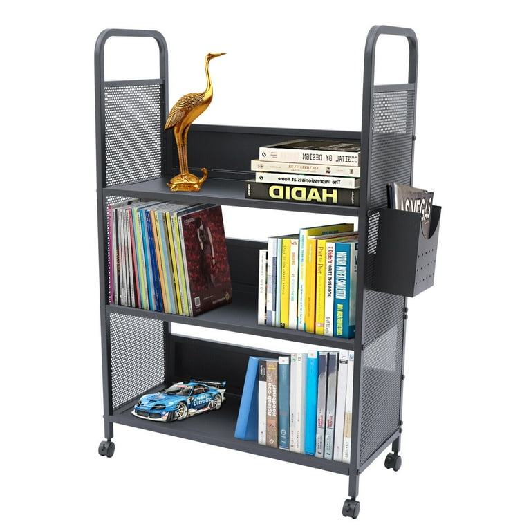Black Mild Steel Newspaper Storage Bin, For Office And Library
