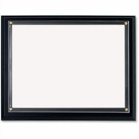 Paperdirect Black Wood Slide In Plaque, 11 1/4 Inches X 13 3/4 Inches, Recognition Award For School, Work, Appreciation Awards