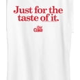 thumbnail image 3 of Diet Coke - Just For The Taste Of It - Ladies Short Sleeve Graphic T-Shirt, 3 of 5