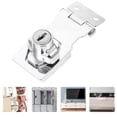 thumbnail image 3 of MasteelfCA Keyed Hasp Locks Stainless Steel Safety Lock Keyed Locking Hasp for Cabinets, 3 of 8
