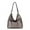 Pewter, variant on MKF Collection Elise Vegan Leather Women's Hobo Bag, Classy Shoulder Purse Handbag by Mia K - Seafoam