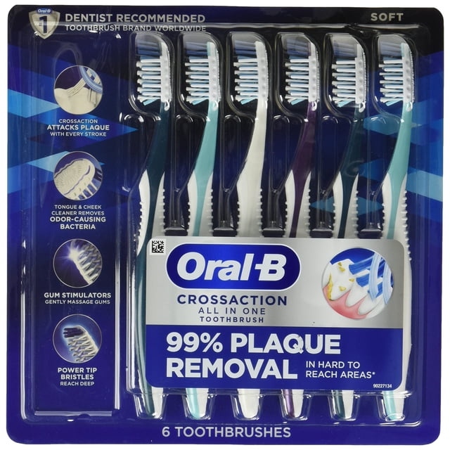 Cepillo de dientes Oral-B Pro Health All-in-One Soft, 6 unidades