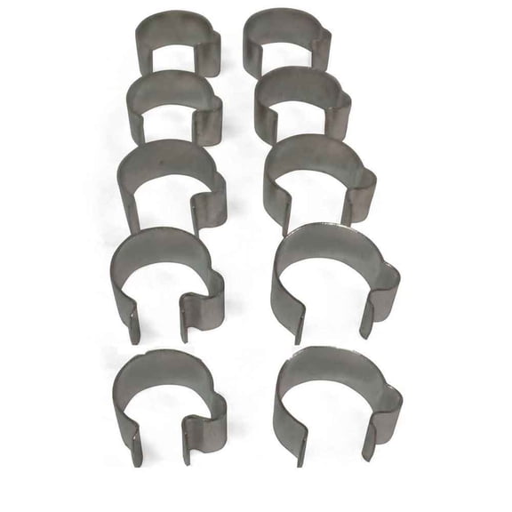 (10) 7/8" Throttle & Brake Cable Clamps