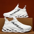 thumbnail image 2 of 2026 New Style Casual Breathable Fly-Woven Sneakers, Lightweight Trendy Running Shoes, Cross-Border Blade Style Large Size Men's Shoes, 2 of 9