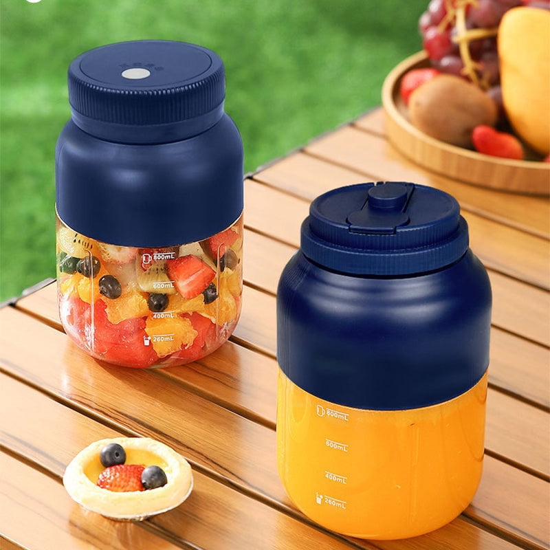 Portable Blender, Mini Personal Size Juicer Blender, Quick Juicing, USB-C Rechargeable Travel Blender for Smoothies Fruit Fruits and Vegetables