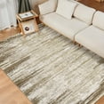 thumbnail image 2 of 10x13 Living Room Rug Modern Neutral Rug Machine Washable Rugs Large Soft Carpet Abstract Bedroom Non Slip Stain Resistant Mat Carpet for Bedroom Dining Room, Camel, 2 of 8