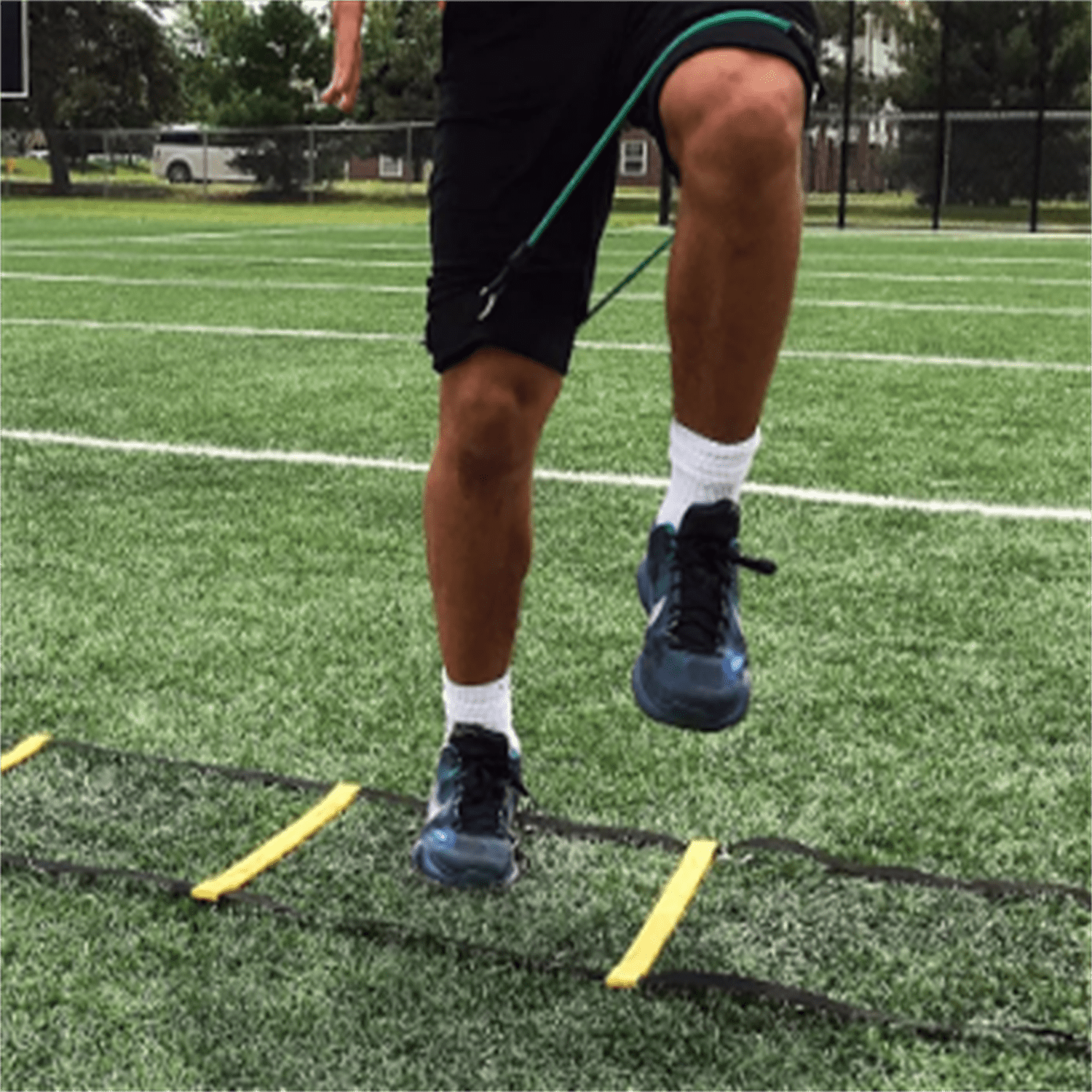 Speed and Strength Leg Resistance Bands | Includes Speed 101 and Agility FX Digital Training Programs - Sizes for Youth, Intermediate, and Advanced Athletes