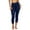 True Navy, variant on Felina | Sueded Athletic Capri Legging (Black, Small)