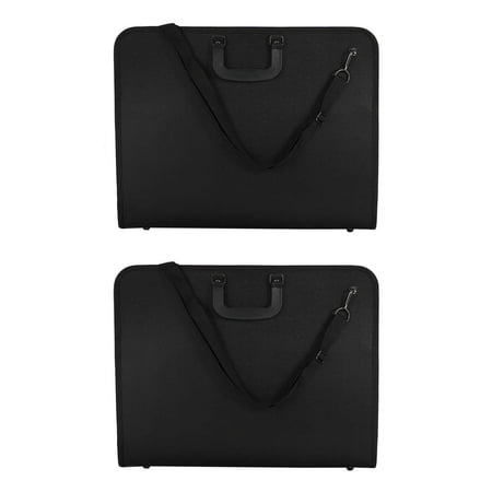 2X A3 Portfolio Expanding Folder File Organiser Office Document Carry Case 2X A3 Portfolio Expanding Folder File Organiser Office Document Carry Case