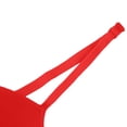 thumbnail image 6 of Nfurl Built in Bra Tank Tops for Women Fitted V Neck Molded Cup Cami Tank Tops Fitted Comfy Sleeveless Shirts Casual Going Out Red,6XL, 6 of 6