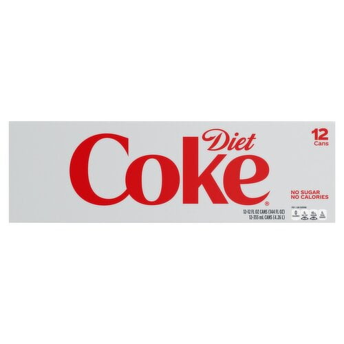 Coke Diet Soda - 12-12 Fl. Oz.