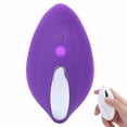 thumbnail image 4 of Estimulador de clítoris para mujer Vibrador de control remoto portátil Masajeador vibratorio silencioso inalámbricoElegant Purple, 4 of 8