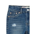 thumbnail image 5 of Levi Strauss Signature Girls Heritage Ankle Straight Jeans, Sizes 5-18, 5 of 6