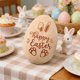 thumbnail image 5 of Decoraciones Y Ornamentos Del Árbol de Pascua Huevos de Pascua de Madera Tallando Conejos para Patio Interior Al Aire Libre Decoración de Vacaciones de la Oficina, 5 of 6