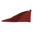 thumbnail image 2 of XYD Women Chic Pointed Closed Toe Mules Slip On Wedges High Heel Sandals Backless Party Club Dressy Shoes Size 7 Red, 2 of 4