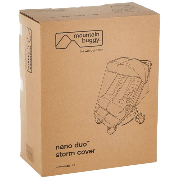 Mountain Buggy Nano Duo Storm Cover Clear