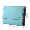 thumbnail image 2 of Organizador de joyas Roll Becko US Travel Jewelry Bag, piel azul, 2 of 6