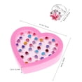 thumbnail image 3 of 36Pcs Children‘s Toys Rings Jewelry Box Jewelry Little Girl Jewel Rings in Box Pretend Play and Dress Up Rings, 3 of 6