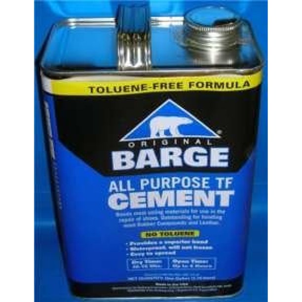 Barge Original AllPurpose TF Cement by Quabaug Corp 1 Gallon Shoe