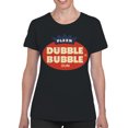 thumbnail image 2 of Officially Licensed Dubble Bubble Classic Gum Logo Women's T-shirt, 2 of 3