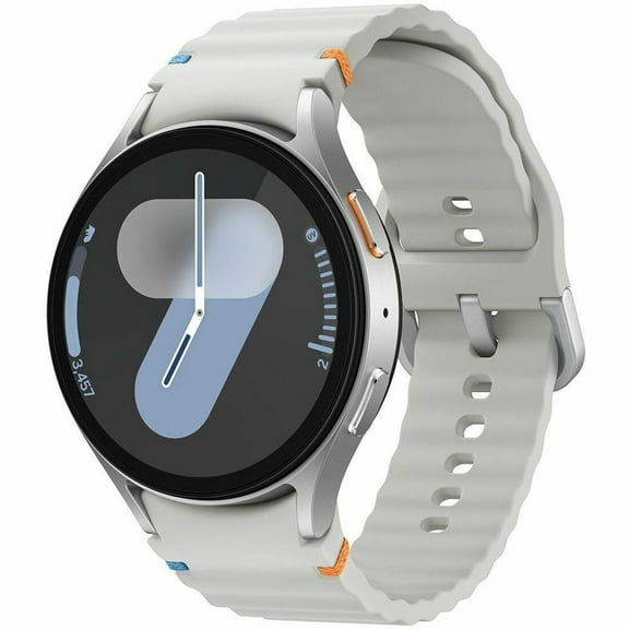Restored Samsung - Galaxy Watch7 Aluminum Smartwatch 44mm BT - Silver SM-L310NZSAXAA [Refurbished]