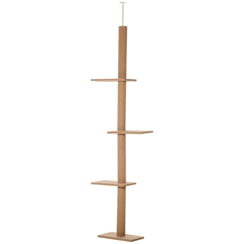 Cat Condo, Cat Tree,Cat Tree Activity Center, Brown Cat Tree,Particle Board Cat Tower, Pet Supplies Trees & Condos