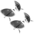thumbnail image 5 of Novelty Glasses For Hawaii And Beach Events Round Shape Silver Color 13.70x13.60x8.40cm 2Pcs, 5 of 5