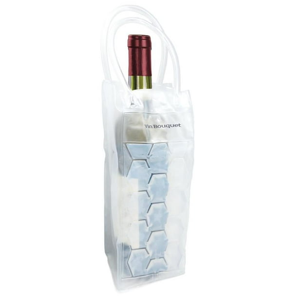 vin bouquet Custodia glacette, Nylon, Bordó e nero, 18.5 x 16