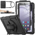 thumbnail image 1 of SEYMAC stock Case for Samsung Galaxy Tab A9+ Plus 11'', Full-Body Drop Protection Case with Screen Protector Pencil Holder [360&Acirc;&deg; Rotating Hand Str, 1 of 9