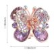 thumbnail image 2 of unbranded Pinza Para Resistente Morada Con Detalles De Cristal Para Bodas Fiestas Y Uso Diario, 2 of 6