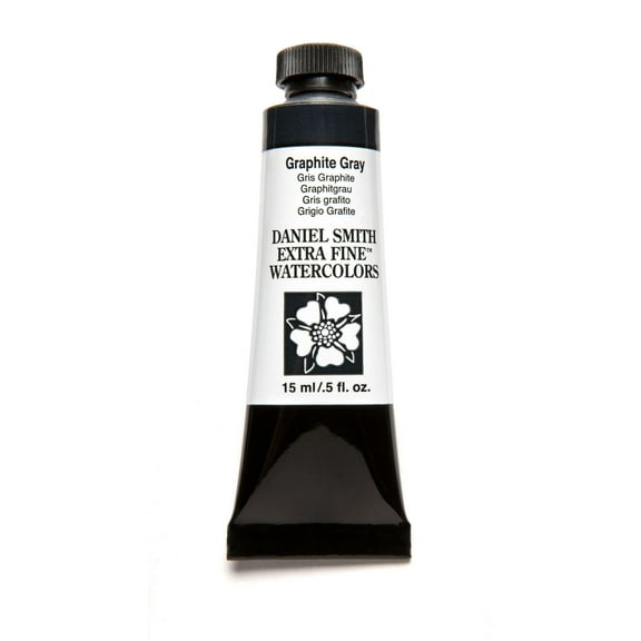 Daniel Smith Extra Fine Watercolor, 15 ml, Graphite Gray