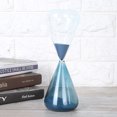 thumbnail image 4 of Innovador reloj de arena único en forma de cono, temporizador de cristal, regalo de cumpleaños, adorno de mesa para el hogar, 4 of 5