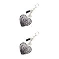 thumbnail image 3 of Sonducket Llavero de corazón Llavero multiusos con purpurina Accesorios para mujer Llavero Type1 NO1, 3 of 6
