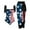 #02Dark Blue, variant on Daisyyozoid Womens Swimwear Clearance One-piece Bikini Lace Up Independence Day Printed Long Skirt Two-piece Sets Swimwear