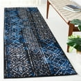 thumbnail image 3 of SAFAVIEH Adirondack Montague Geometric Area Rug, Silver/Black, 6' x 6' Round, 3 of 10