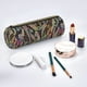 thumbnail image 2 of Disketp Watercolor Romantic Paisley Estuche Organizador de Lápices de Cuero, Estuche de Oficina con Cremallera para Bolígrafo y Lápiz, 2 of 6