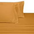 thumbnail image 1 of Extra Pair Of King Pillowcases 600 Thread Count Solid %100 Cotton - Gold, 1 of 2