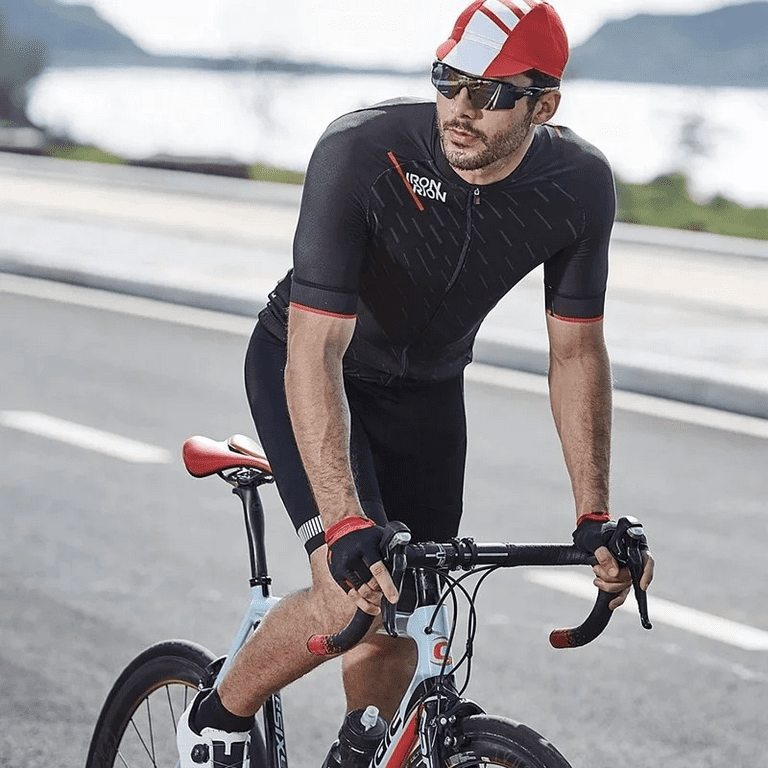 RION Men\'s Cycling Bib Shorts 4D Padded Bike Biking Pants Breathable Compression  Bicycle Tights Cycling Underwear Downhill Bicycle Shorts