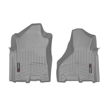 WeatherTech Custom Fit FloorLiners compatible with Ram 4500/5500, Ram Truck 2500/3500, Ram Truck 4500/5500, Ram 2500/3500 - 1st Row (Driver & Passenger), Grey