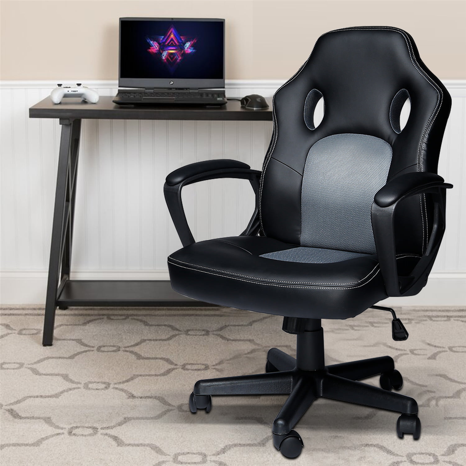 Details about   Gaming Chair Racing Computer PU High Back Office Adjustable Swivel Chairs