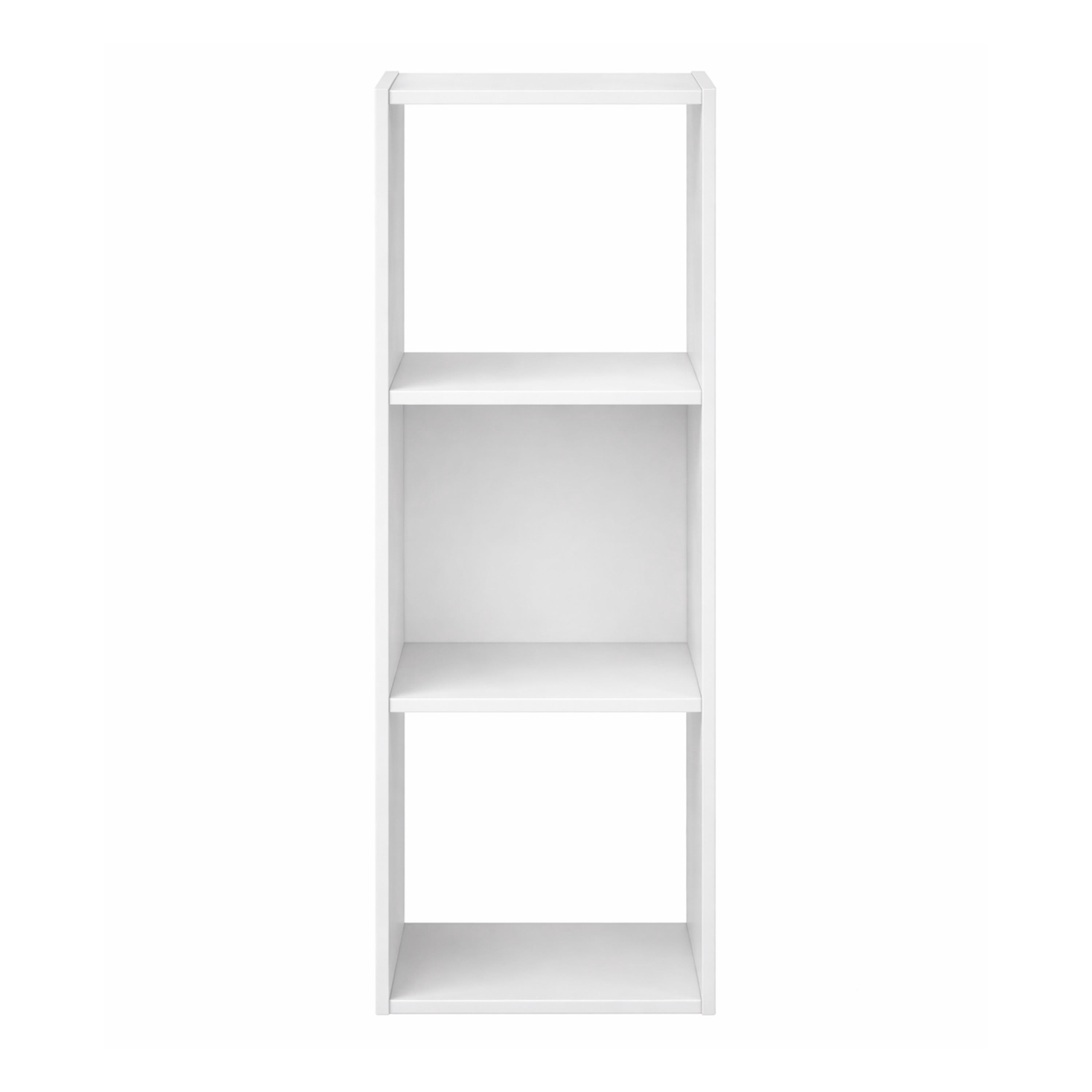 Mainstays 3 Cube Storage Organizer, White